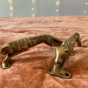 Jaguar Brass Designer Door Handles (Set of 2)